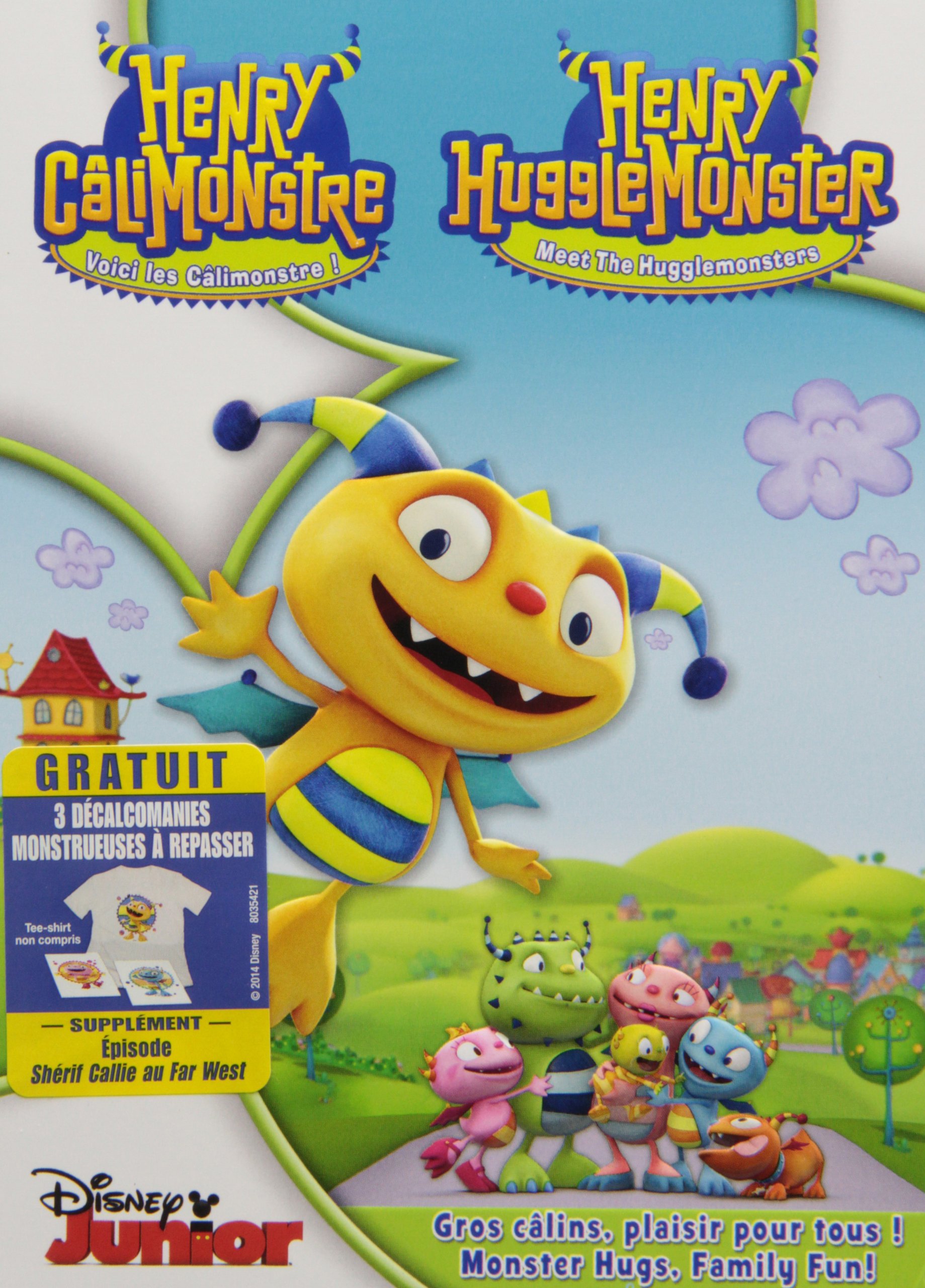 Henry Câlimonstre : Voici les Câlimonstre ! / Henry Hugglemonster: Meet the Hugglemonsters! (Version française) [DVD]