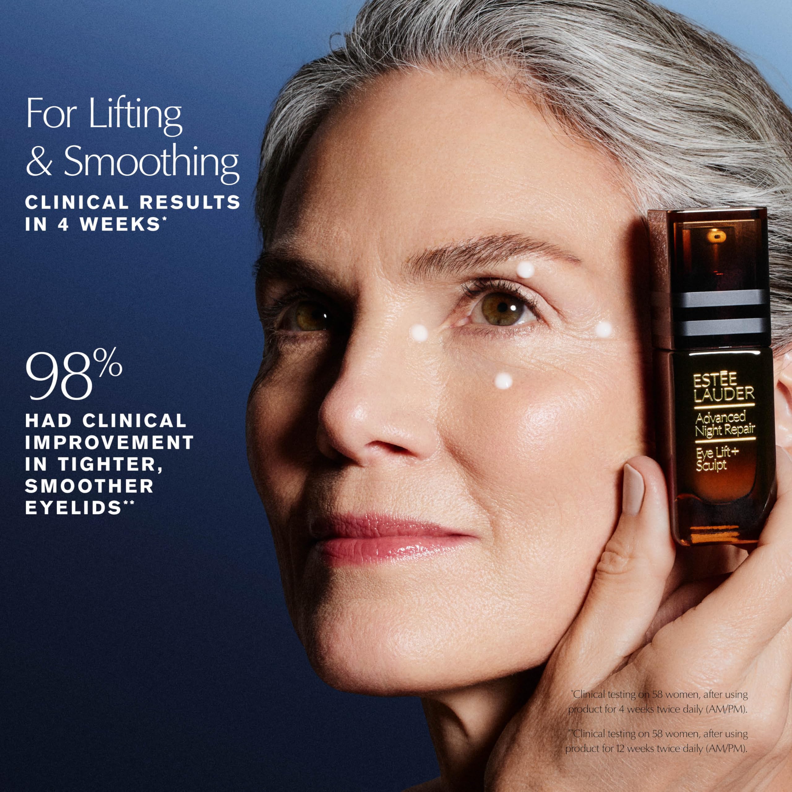 Estée Lauder Advanced Night Repair Eye Lift + Sculpt | Eye Cream with 2HA Volume Filler & Hexapeptide-8, 0.5 Fl Oz