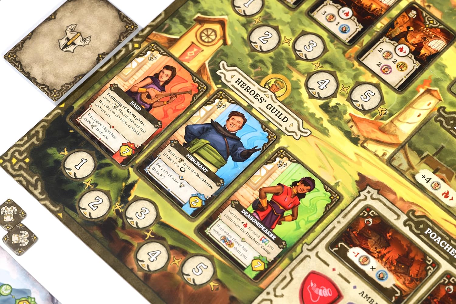 Mindclash Games Emberheart – Mid-Weight Worker Placement & Dragon Rescue Strategy Board Game | 2-4 Players | 60-90 Min Playtime | Fantasy Strategy Adventure