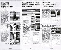 Vista 3 de Hi Lo medidor de soldadura para inspección, en pulgadas y sistema métrico.