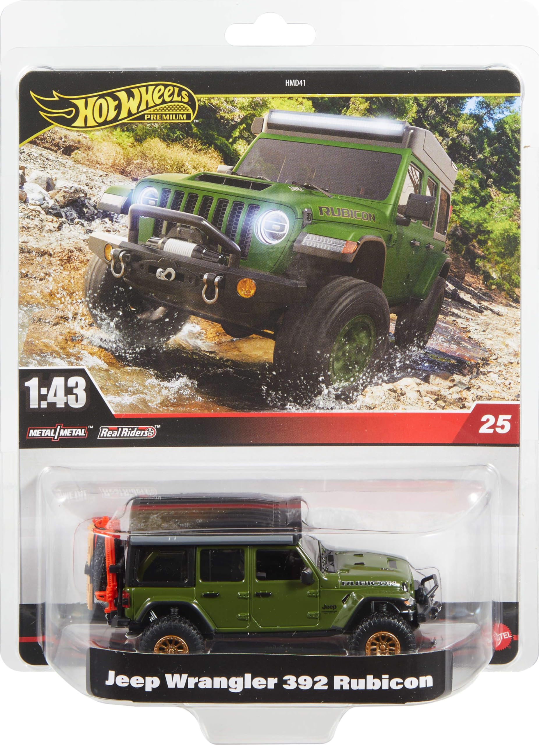 Hot Wheels Premium - Jeep Wrangler 392 Rubicon HWT19#25 1:43 Diecast Car