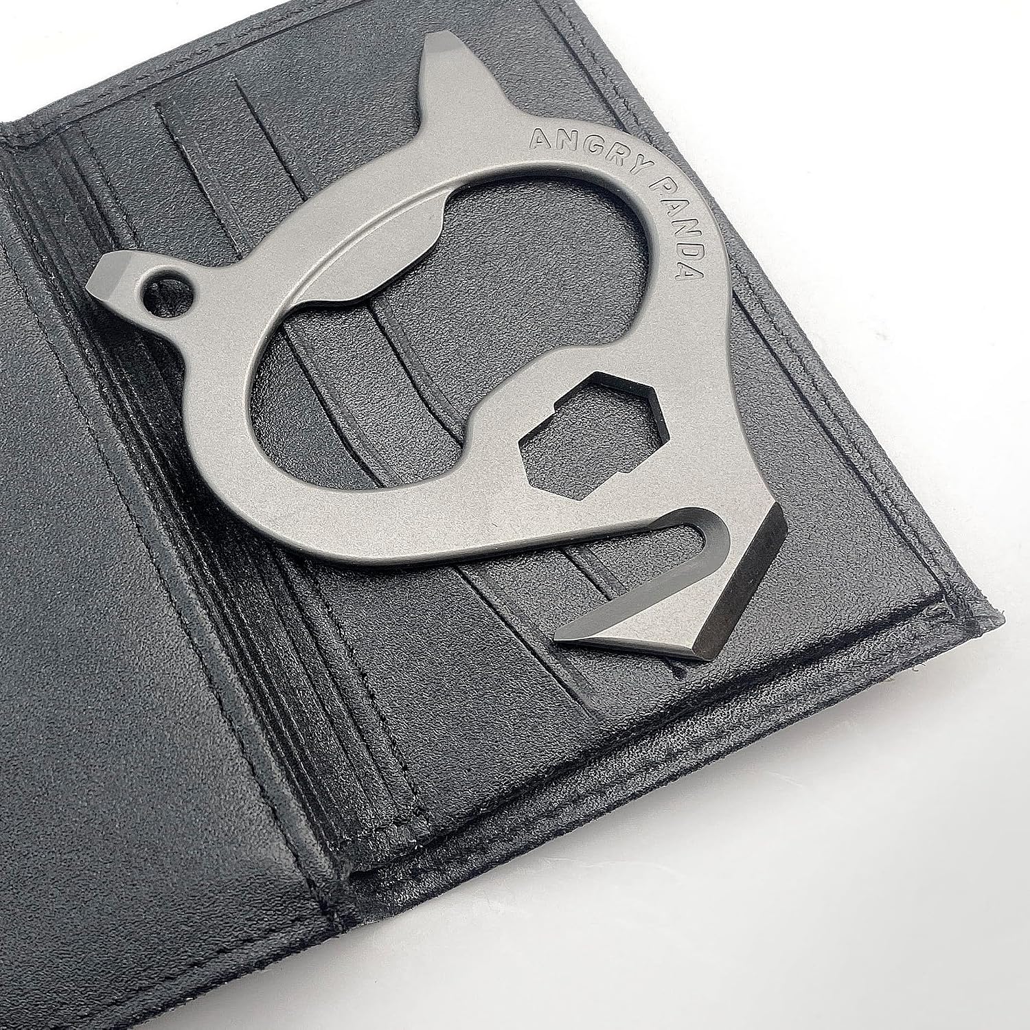 7-in-1 Keychain Multitool Stainless | EDC Multi Tool: Bottle Opener, Screwdriver, Box Opener, Wrench, Cord Cutter & More | EDC Gear