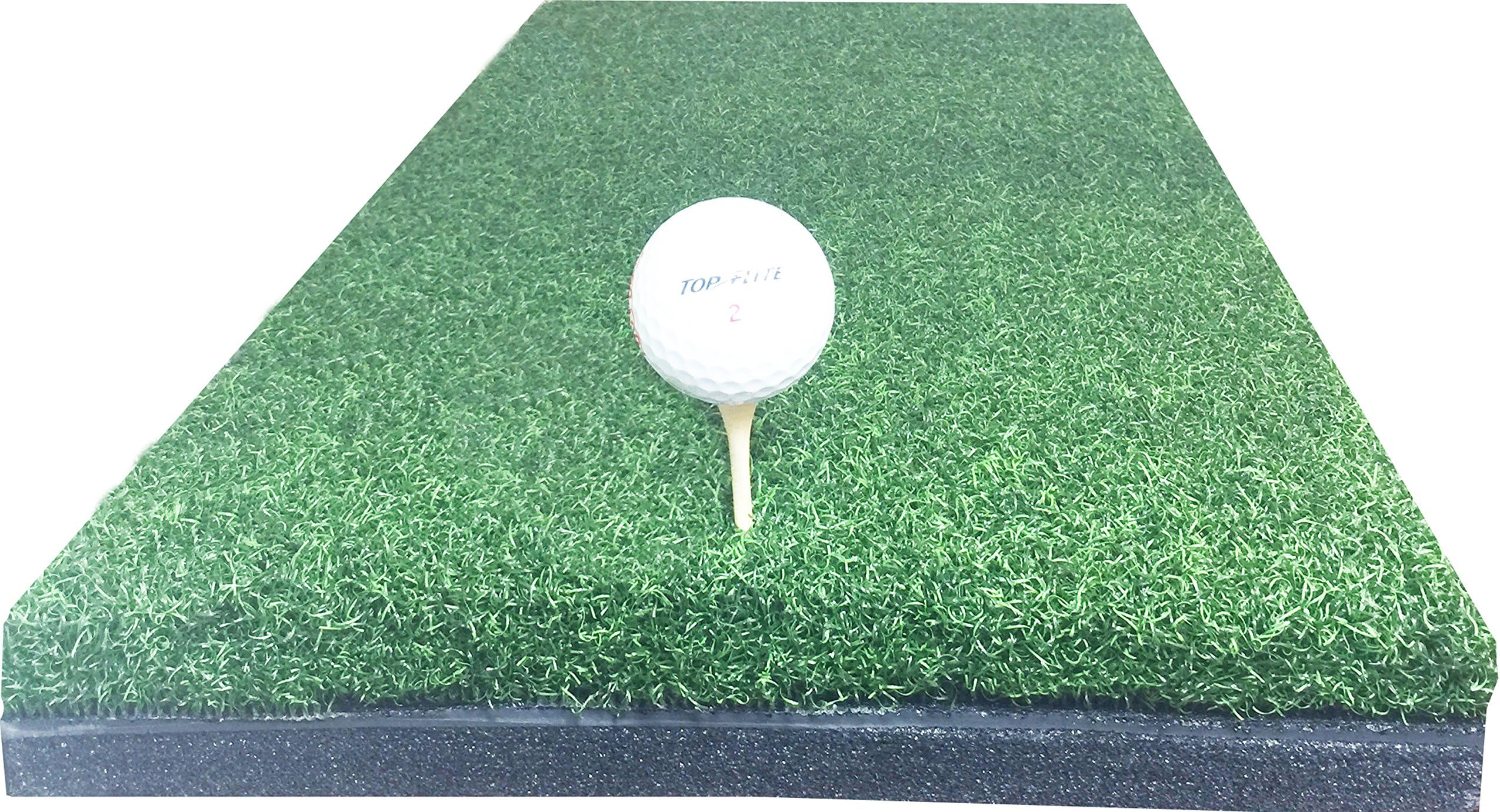 12" x 24" Golf Chipping Driving Range Practice Hitting Mat Holds A Wooden Tee