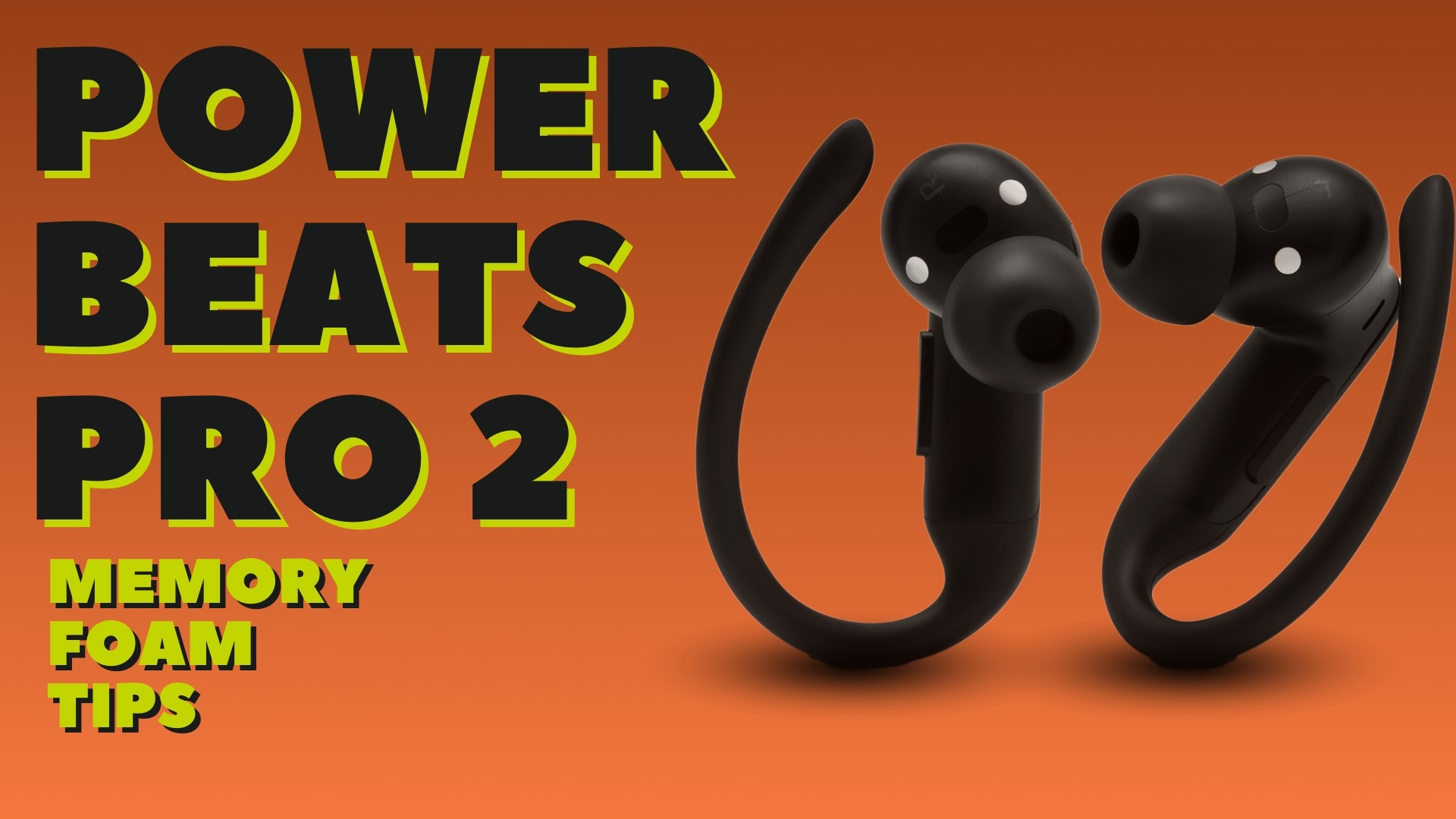Powerbeats Pro 2 ブラック 右　右耳のみ Amazon.com: WC TipZ Powerbeats Pro 2 – Memory Foam Ear Tips