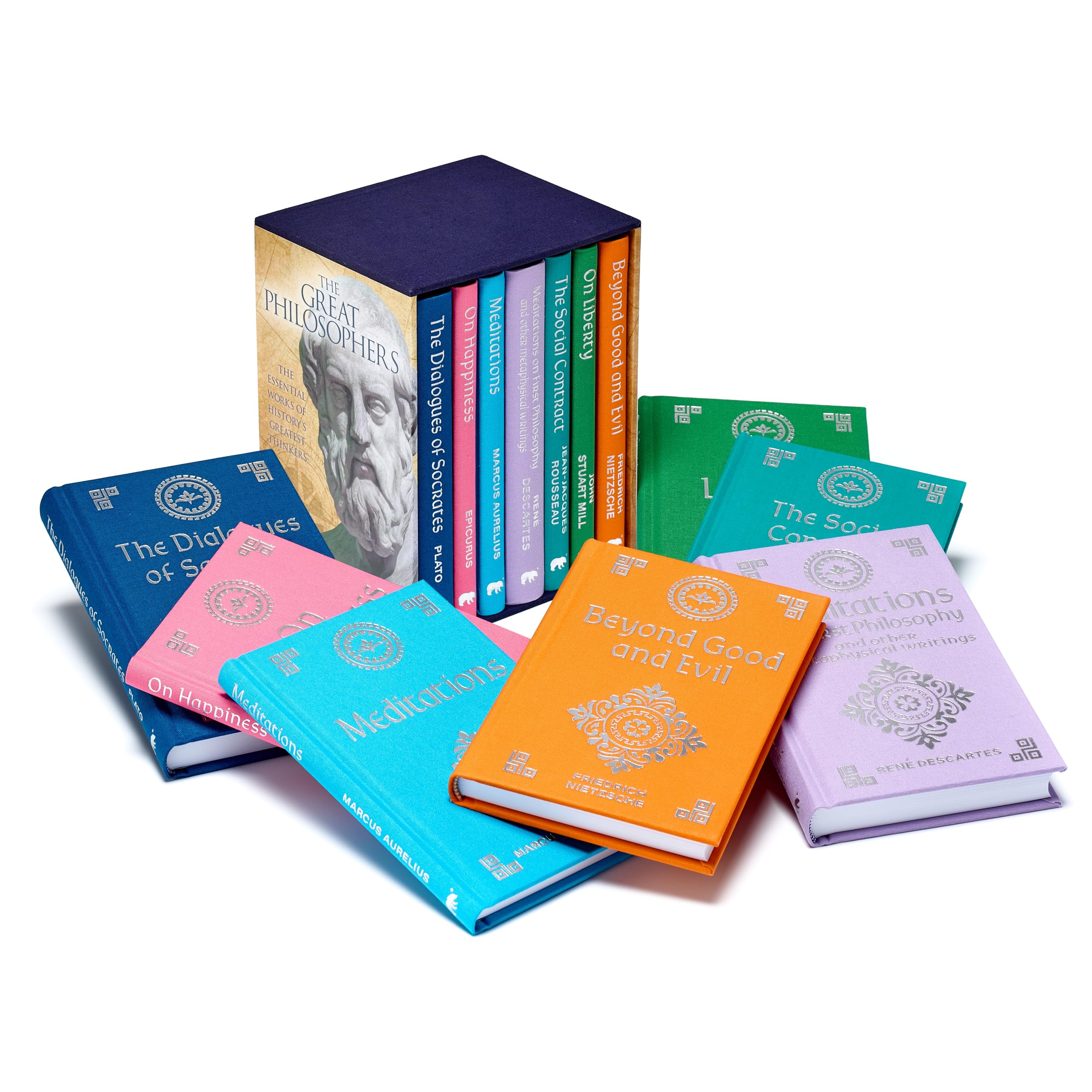 The Great Philosophers Collection: Deluxe 7-Book Hardback Boxed Set (Arcturus Collector's Classics)