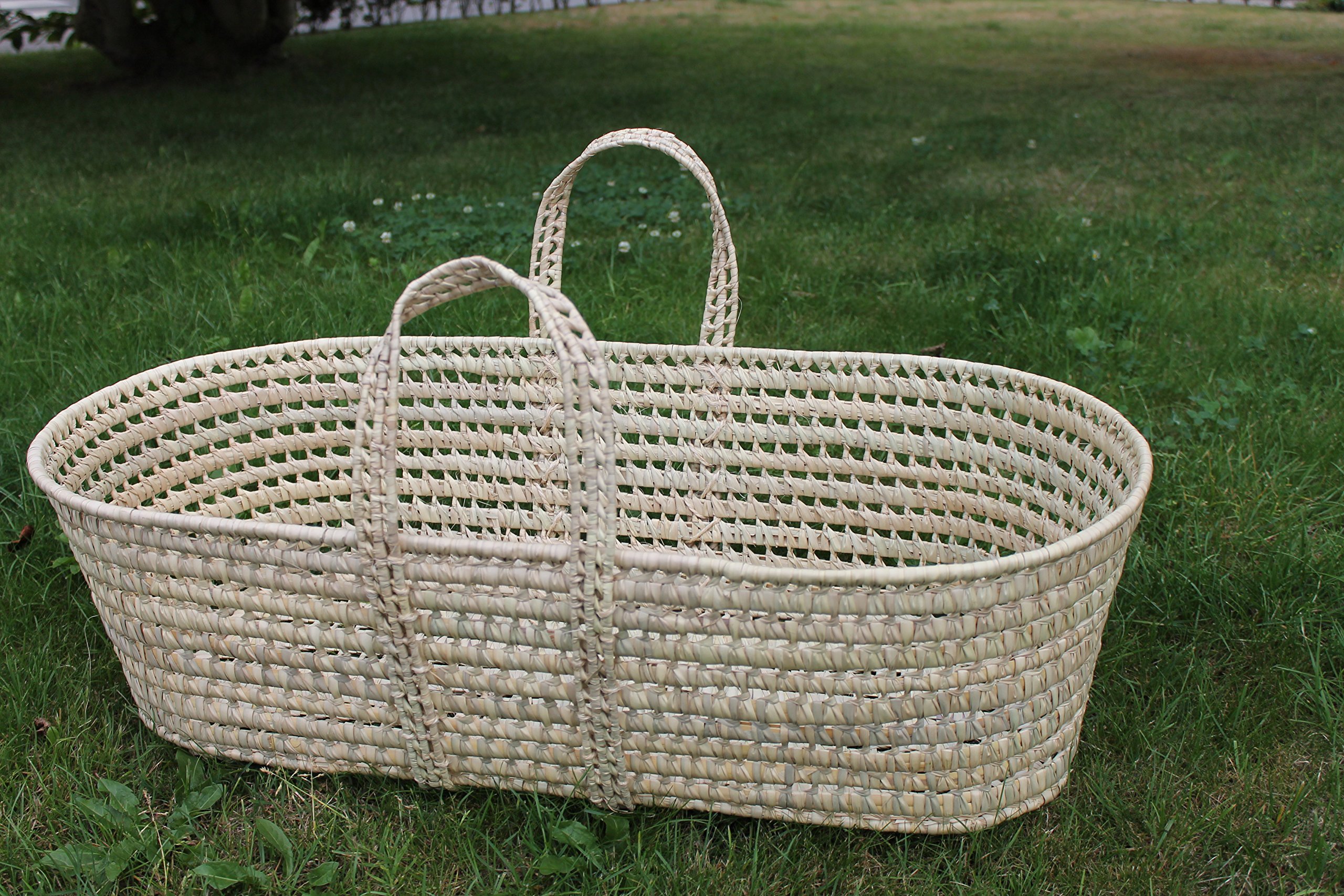 Mosesbag Babytasche geflochten
