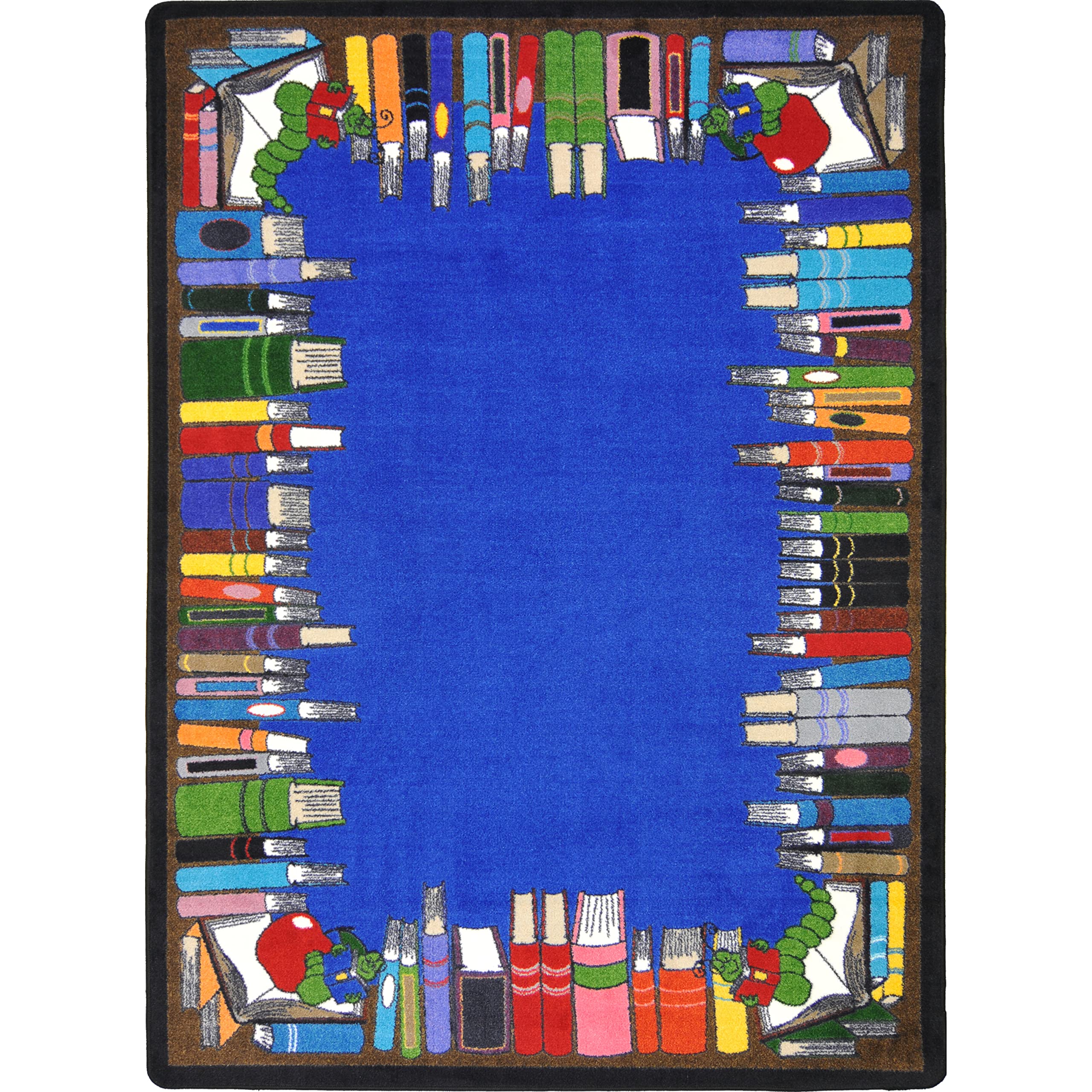 Joy Carpets Books Galore Multi 7'8" x 10'9"