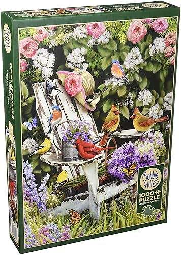 Cobblehill 80090 - Rompecabezas de 1000 piezas, diseño de pájaros Adirondack