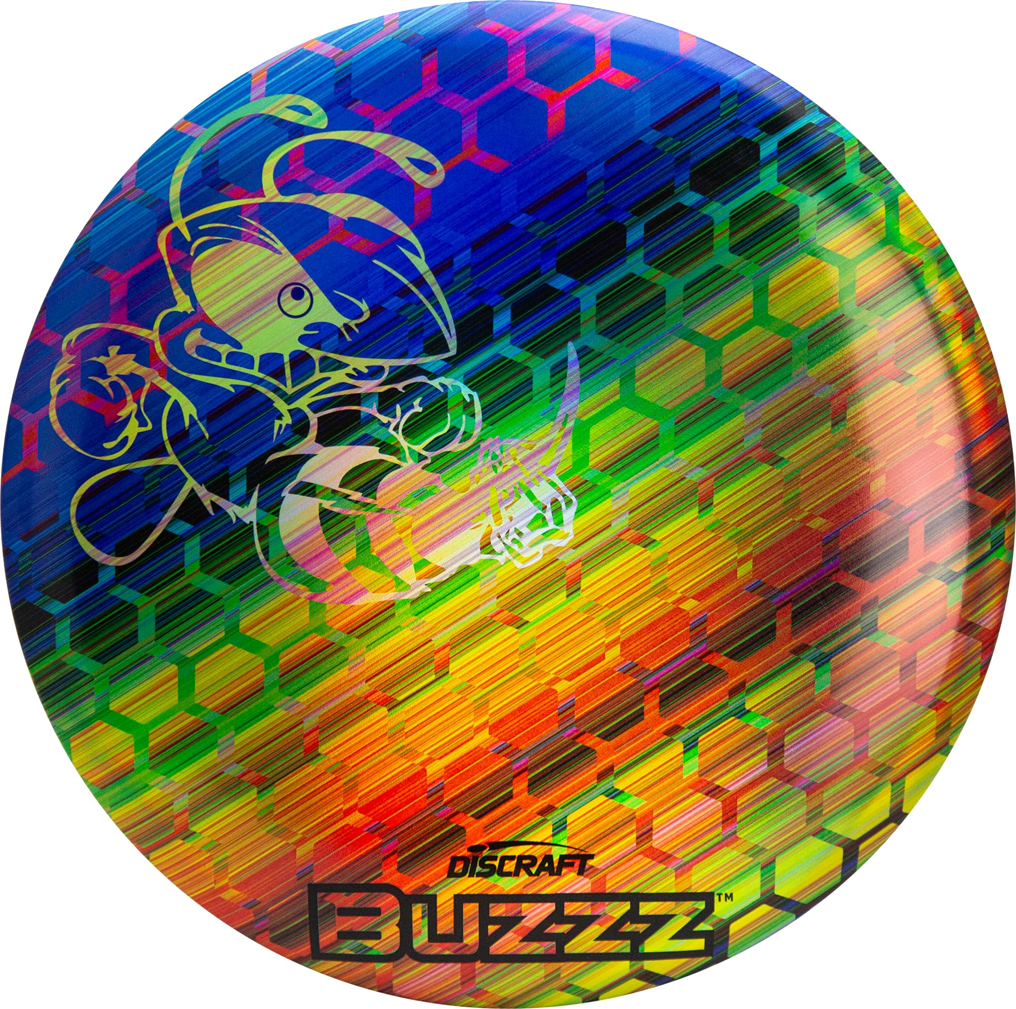 Discraft Honeycomb Full Foil Buzzz (Rainbow with Silver Buzzz)