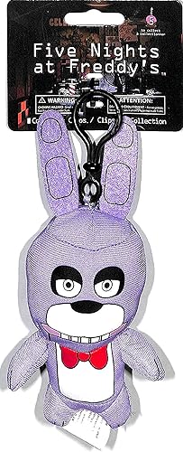 Cinco noches en el coleccionista de FREDDY'S Clip de 6.0 in de felpa individual