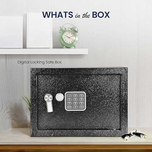 Miniatura 2 de Caja fuerte y con cerradura caja de seguridad cajas de seguridad y cajas de seguridad caja de dinero cajas de seguridad para el hogar caja fuerte