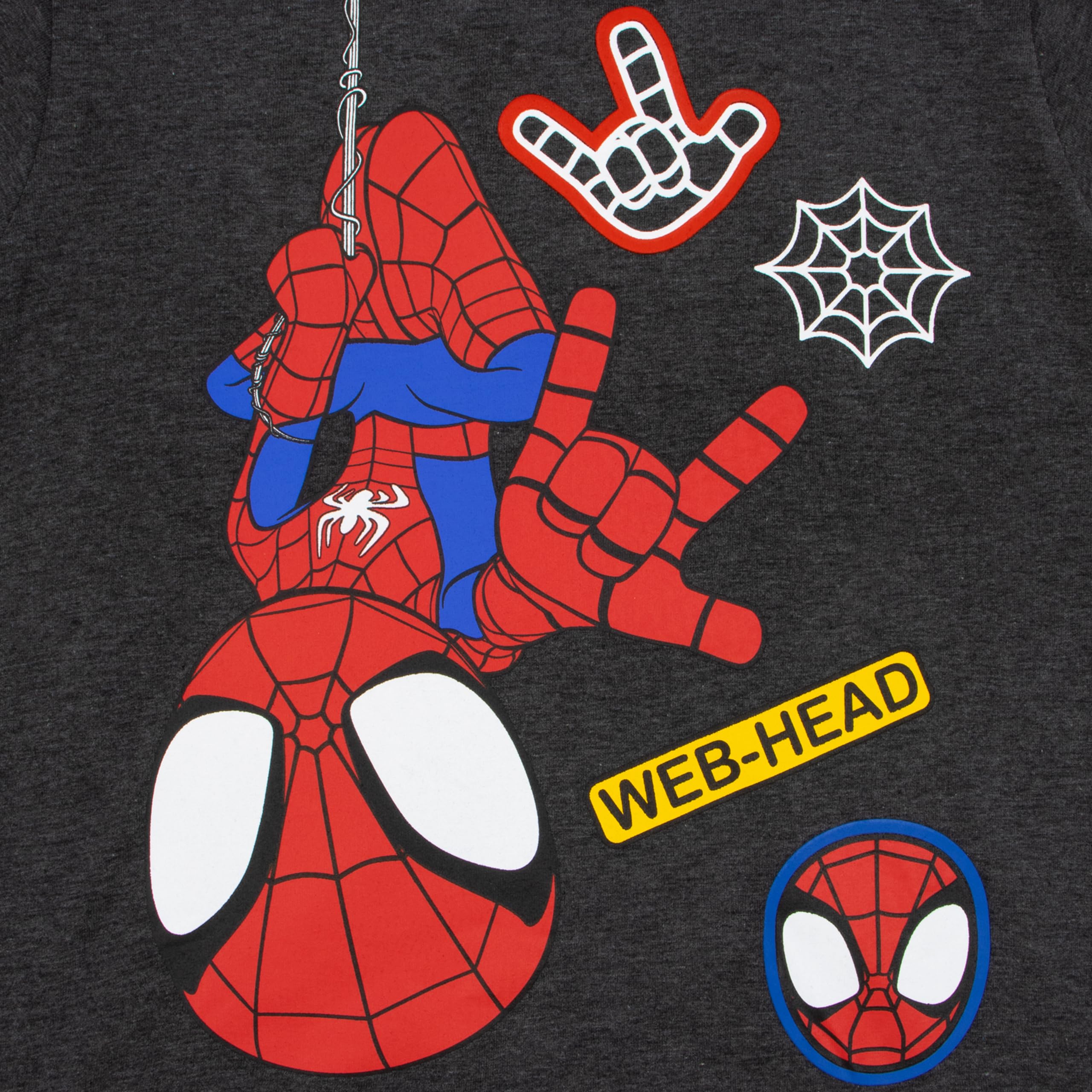 Marvel Vêtements Enfants Garçons | Ensembles Garçon Spidey And His Amazing Friends | Tee Shirt Spiderman Enfant