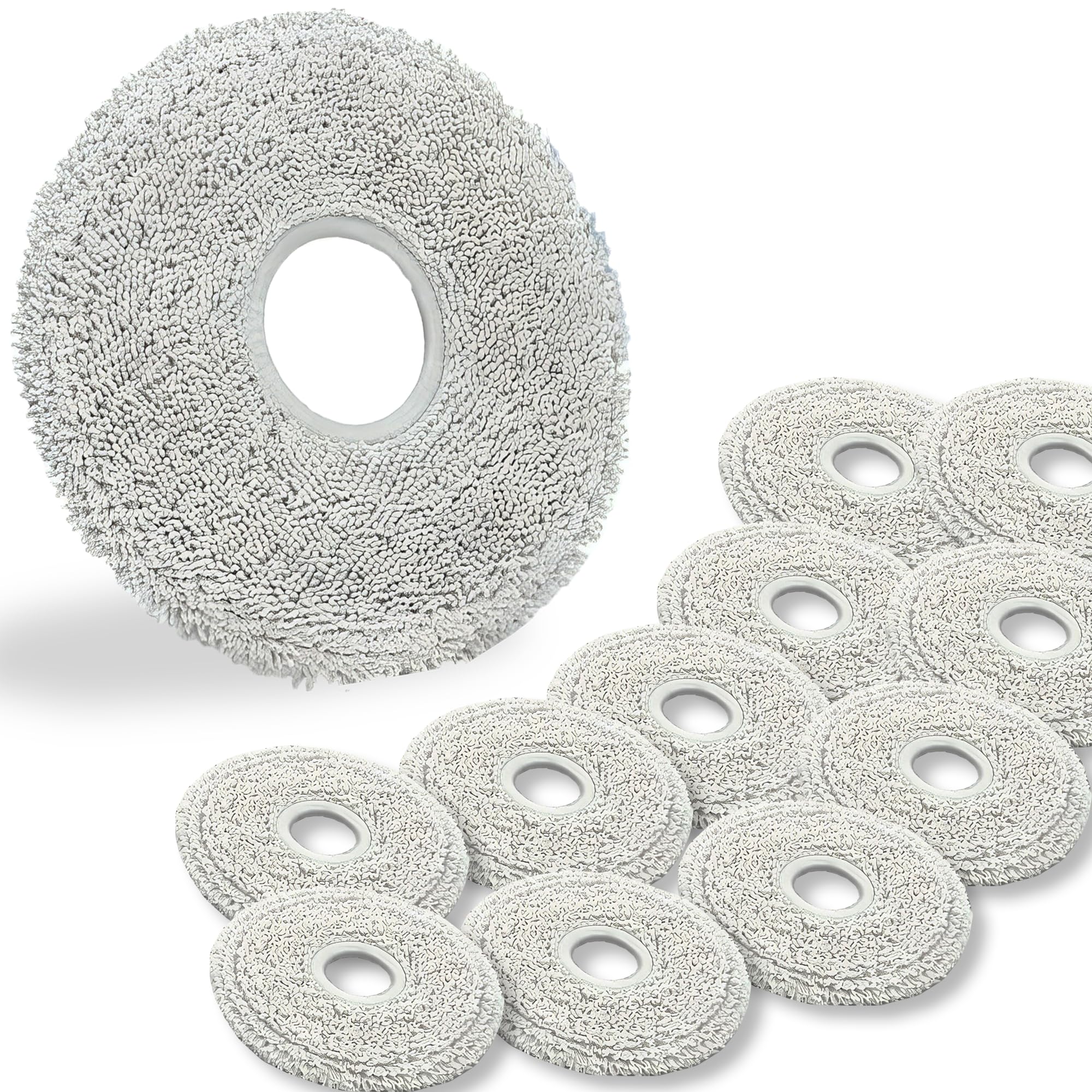 Pymin 12Pcs Mop Pads for Dreame L40/L50/X40/X30/X50 Ultra/L10s Pro Ultra