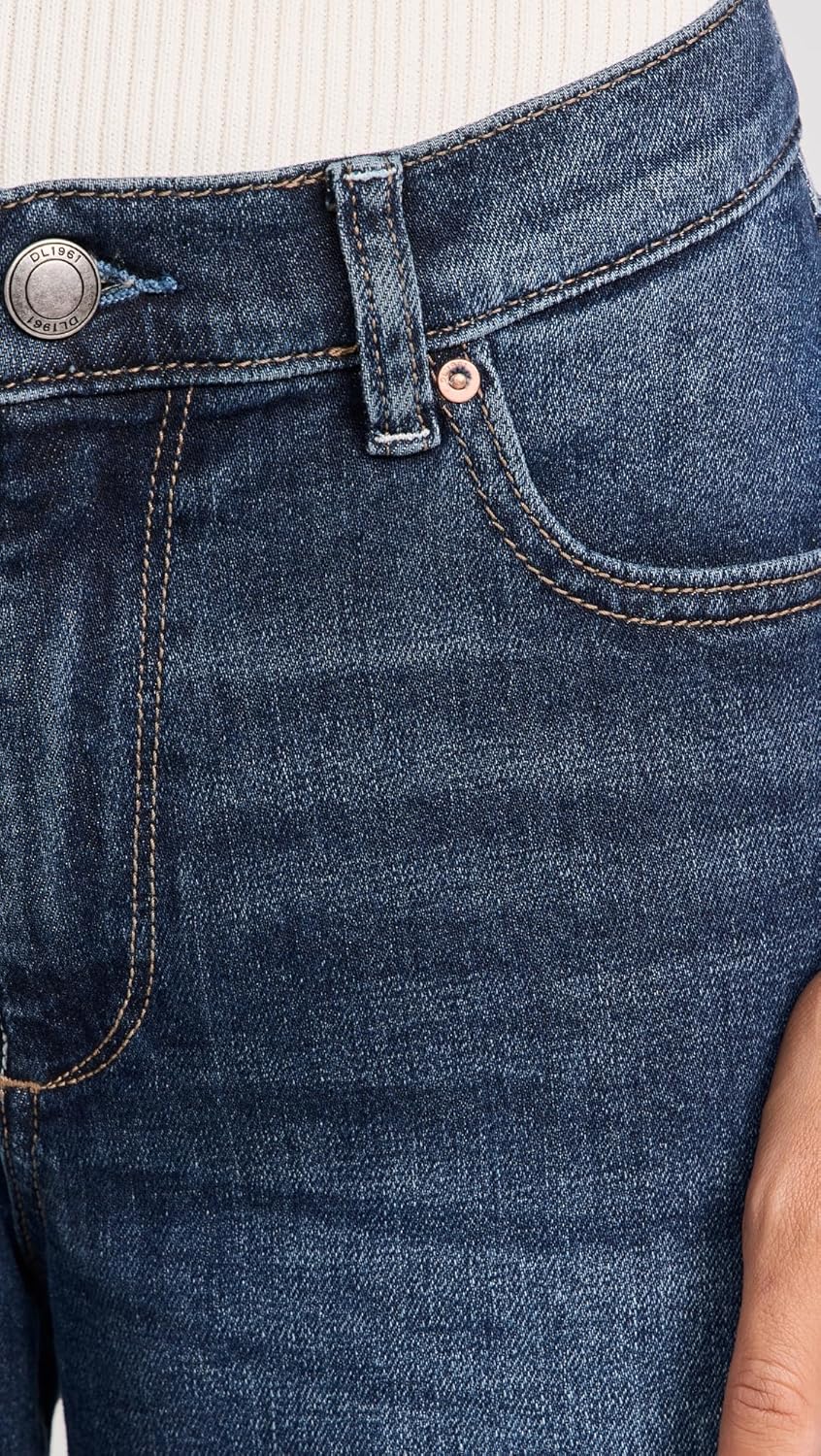 DL1961 Women's Thea Boyfriend: Relaxed Tapered Jeans