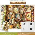HUADADA Puzzles 1000 Pieces Adult, Bunny Burrow Town 1000 Piece Jigsaw Puzzles - Challenging Family Game, Home Decor & Gift Idea