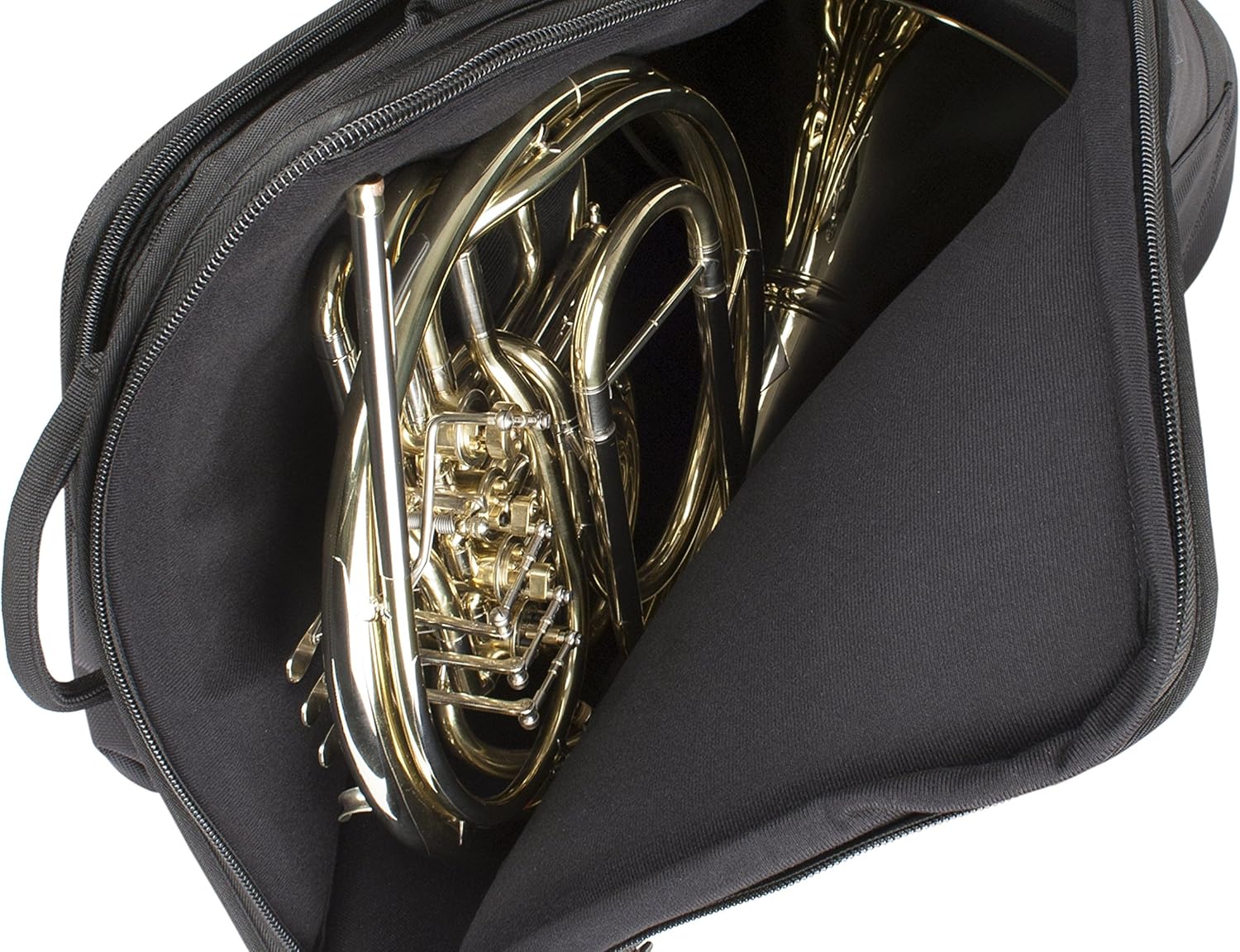Ultimate French Horn Bag with Padded Backpack Straps and Music/Mute Pocket (fits Yamaha sized horns) : Musical Instruments