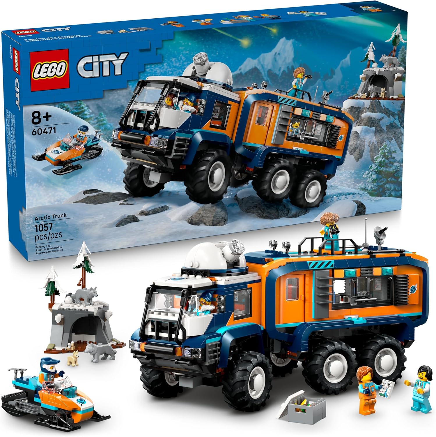 LEGO City Exploration Caminhão de Laboratório Científico dos Exploradores do Ártico 60471