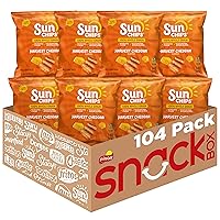 Vista 1 de SunChips Harvest Cheddar - Snacks multicereales con sabor a Harvest Cheddar, 1 onza (paquete de 104)