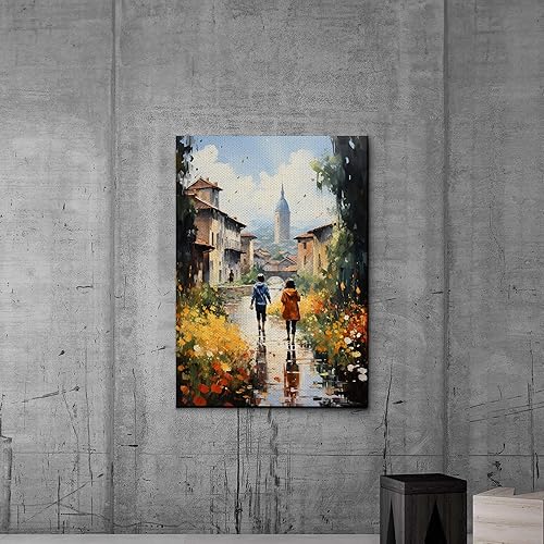 Miniatura 6 de Monet's Garden Delight Black Cat Amongst Floral Bliss, Whimsical Art Print for Cat and Nature Lovers, Wall Art, Wall Decor