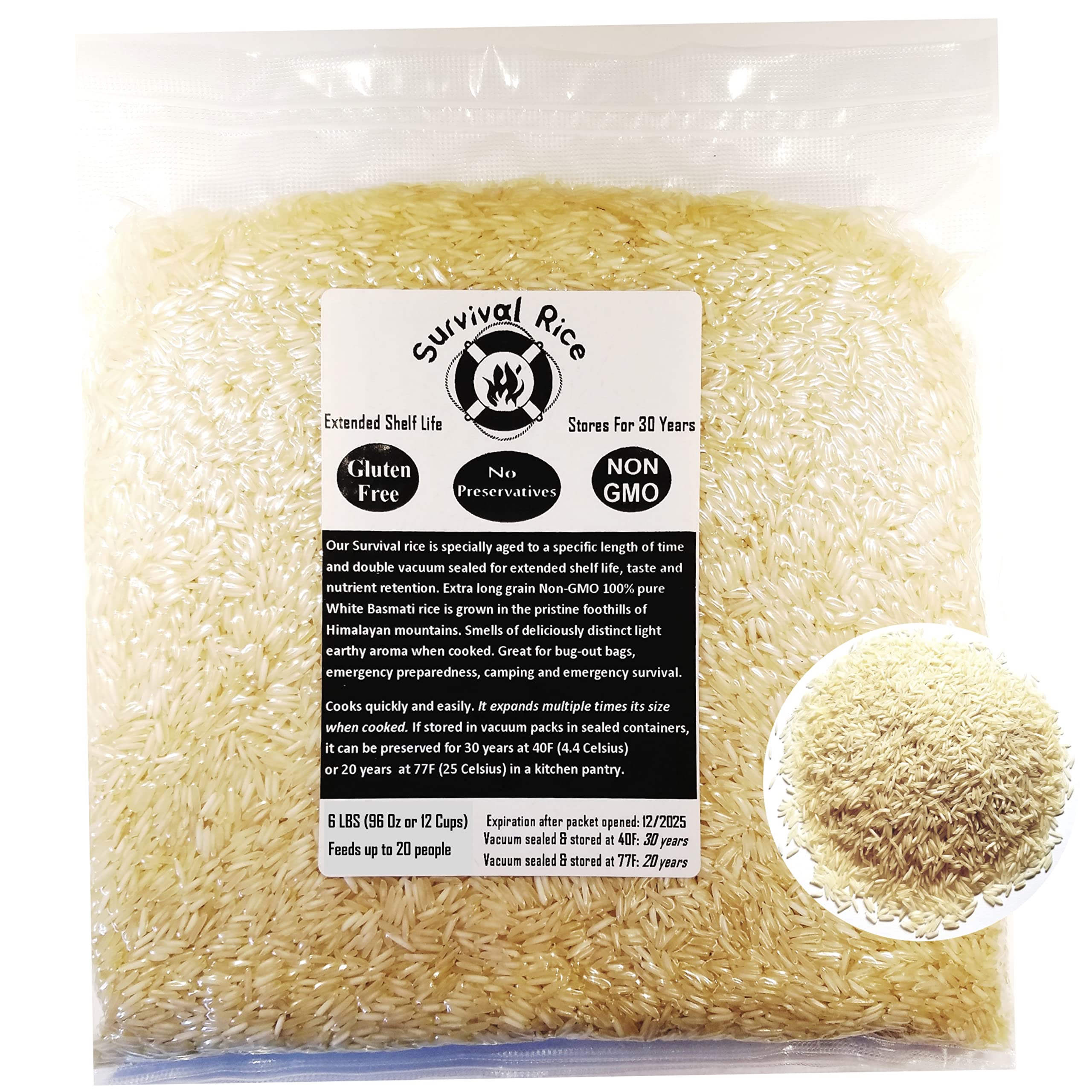shelf life vacuum sealed food