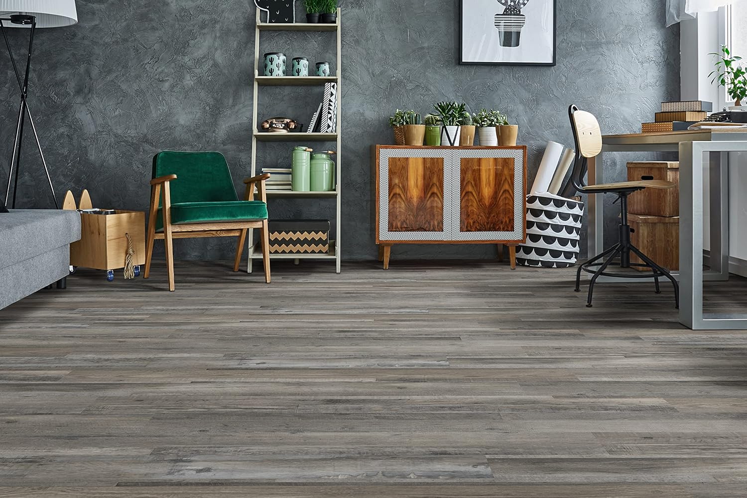 MSI AMZ-LVT-0013P Hampstead, Boardwalk Gray