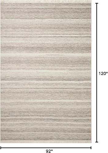 Miniatura 52 de Loloi Amber Lewis Malibu Collection MAB-02 - Alfombra de área de 6 pies 4 pulgadas x 9 pies 2 pulgadas, marfil/multicolor