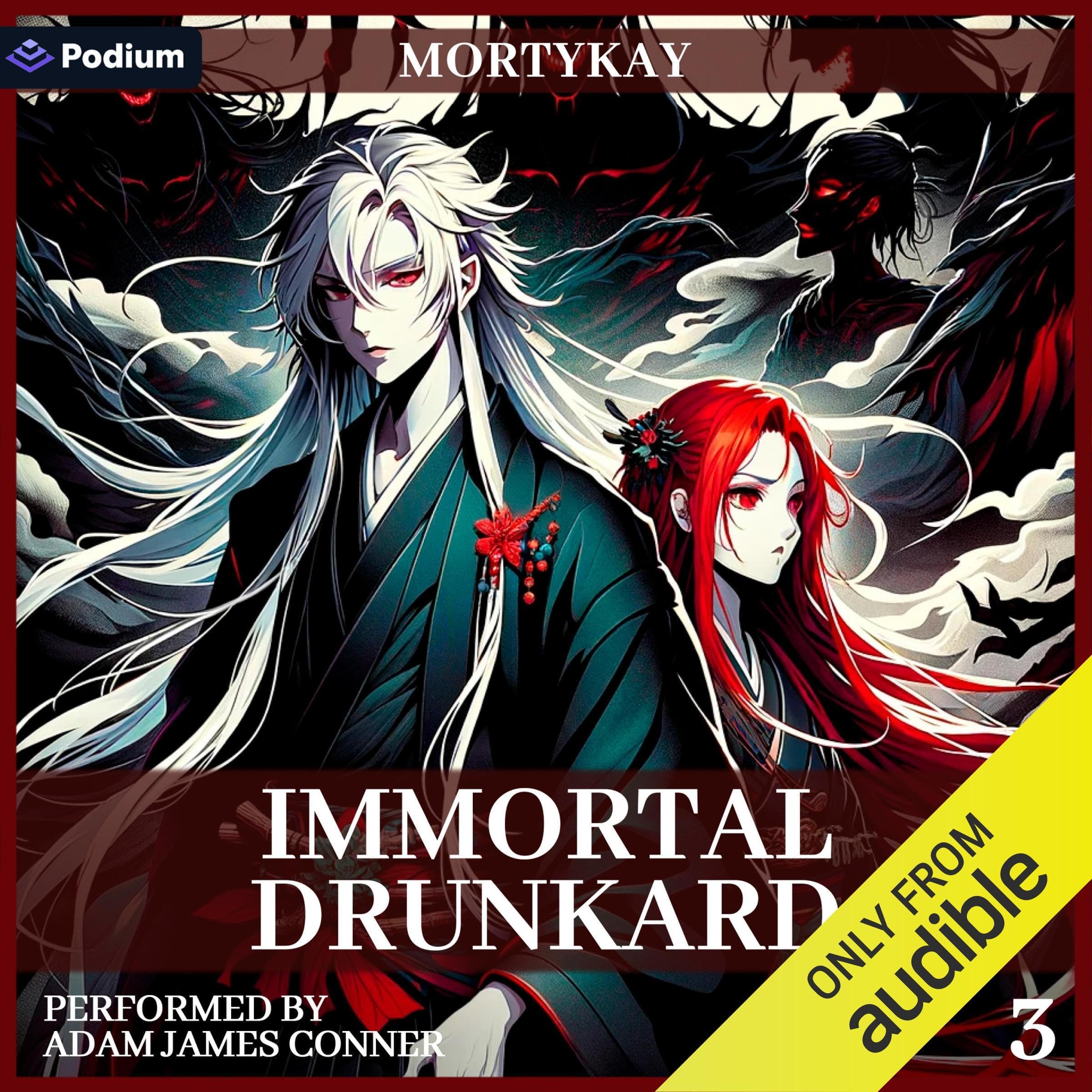 Cover art for Immortal Drunkard: Volume 3: A Progressive Fantasy Adventure