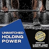 Vista 5 de Abrazadera de barra olímpica, de liberación rápida de Lock-Jaw OLY 2