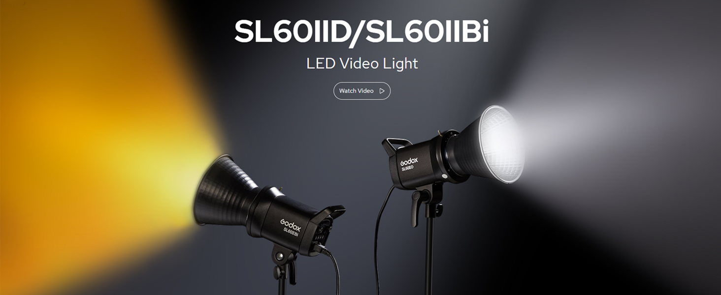 Amazon.com : Godox 3 Pack SL-60II bi 180W CRI95+ White Continuous