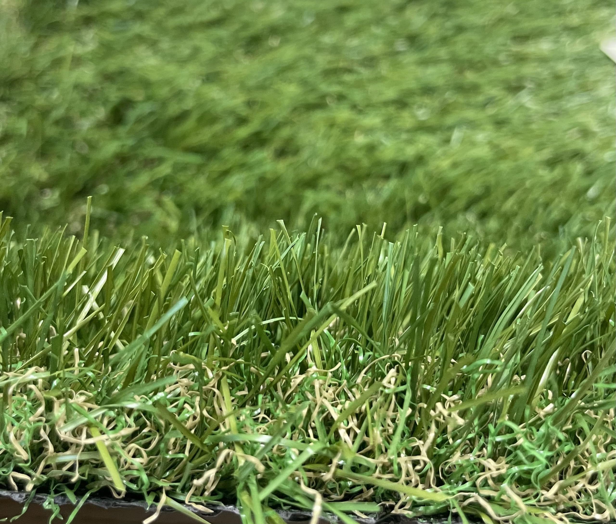 Marvin Prato Sintetico Tappeto Manto Erboso Erba Finta Realistica Giardino Artificiale Anti UV Atossico Drenante per Piscina Terrazzo Area Giochi (30mm 1x10= 10mq)