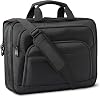 Amazon Essentials Maletín para Laptop Compatible con Puntos de Control, 16 pulgadas, Negro 1