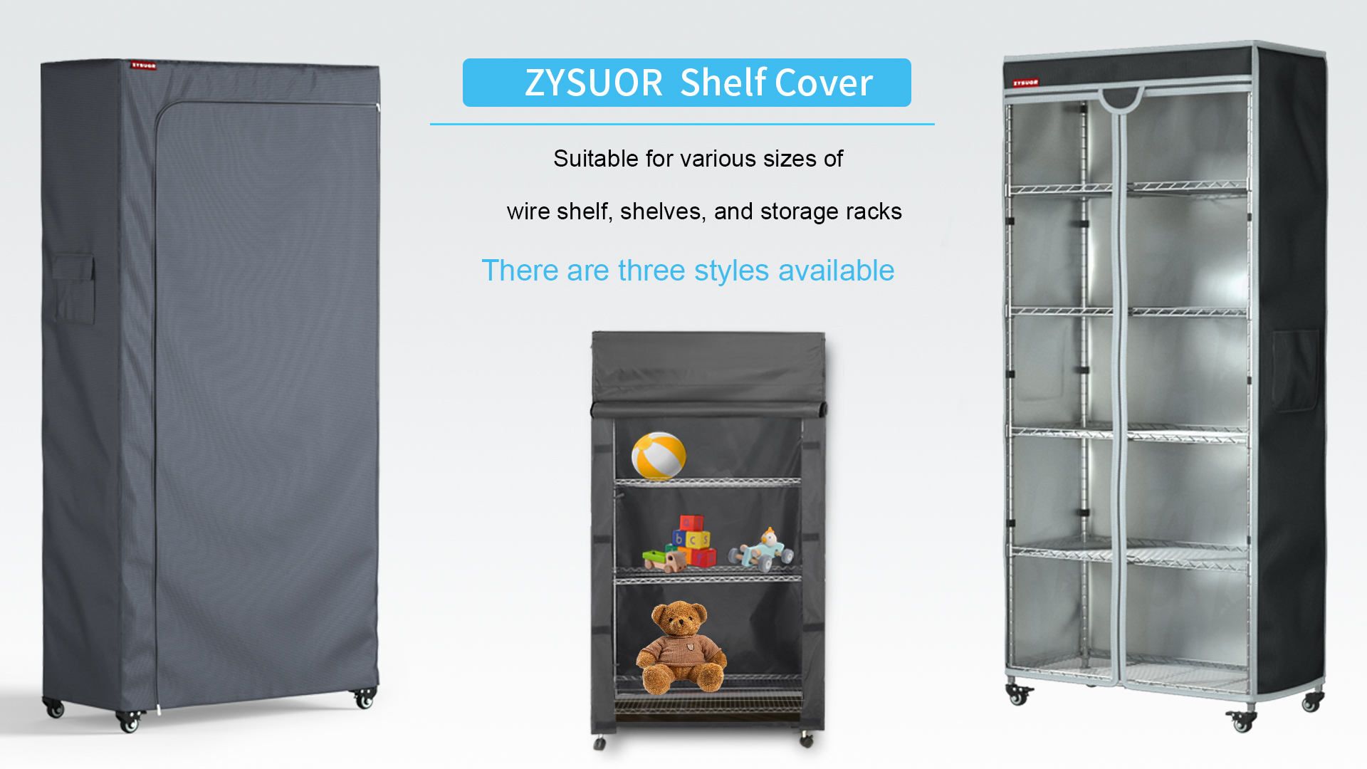 Amazon.com: ZYSUOR Dustproof Shelf Cover – Fits 48