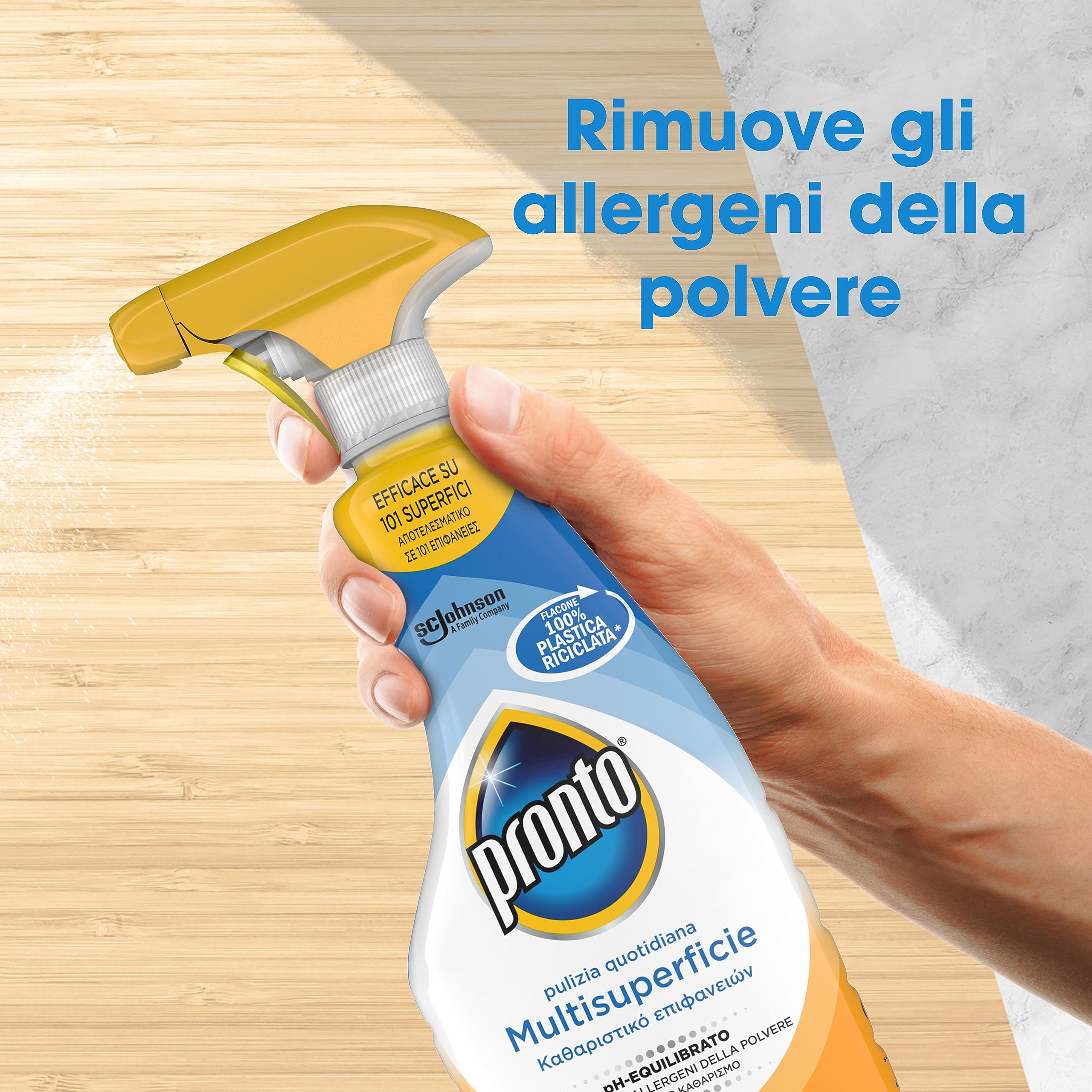 Pronto Trigger Multisuperficie - Formula con pH-equilibrato, Fragranza Agrumi, Formato Scorta da 12 Pezzi da 500 ml