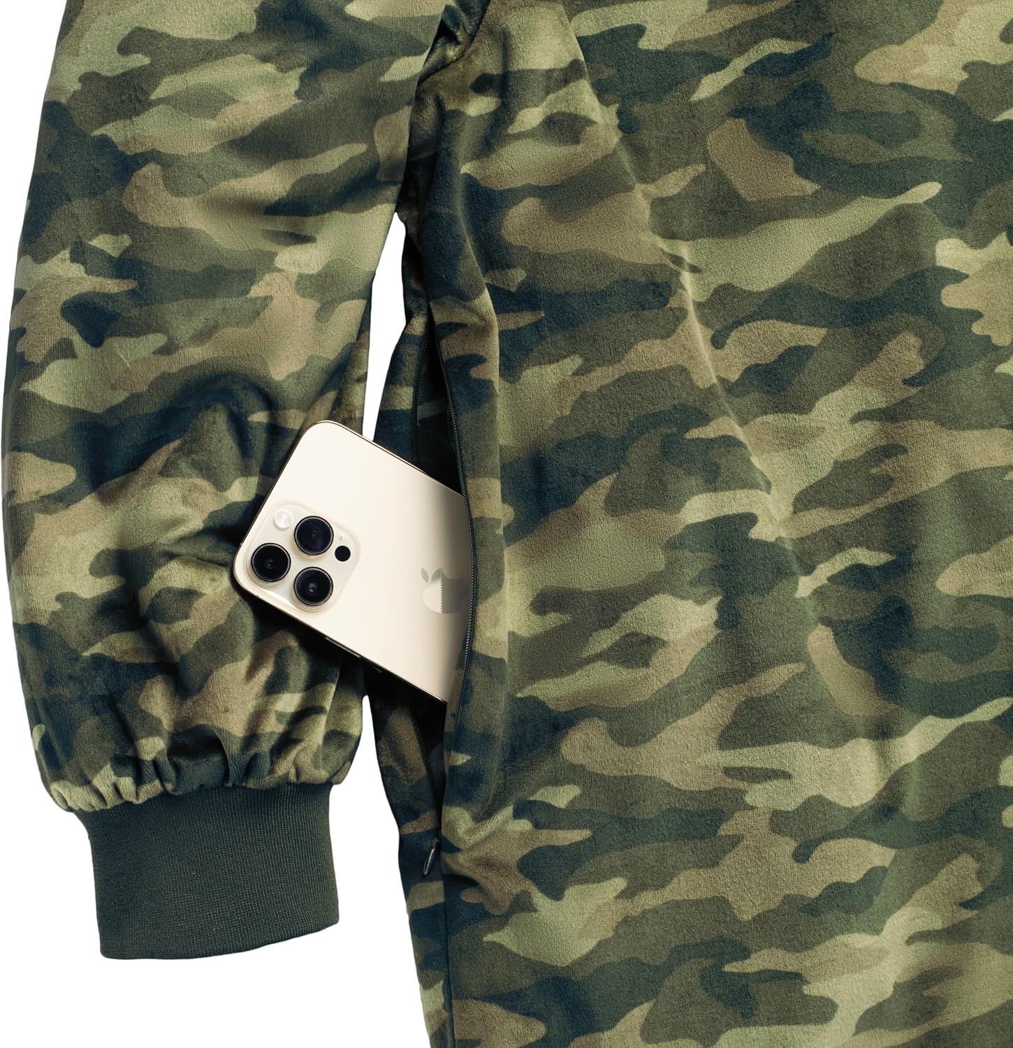 Bare Home Wearable Blanket Hoodie - Soft Plush Sherpa - Warm and Cozy - Oversized Wearable Blanket - Adult & Kid Sizes - Image 6