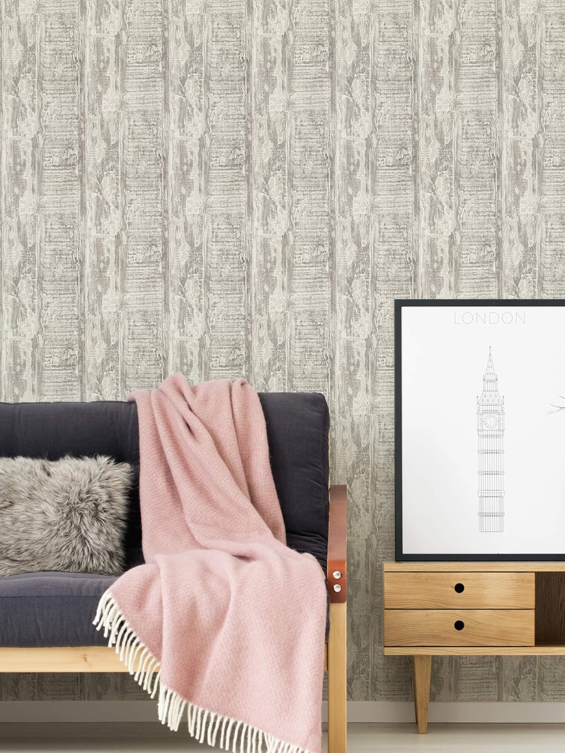 A.S. Creation 35413-4" Côte d`Azur Non-Woven Wallpaper Collection, Multi-Colour