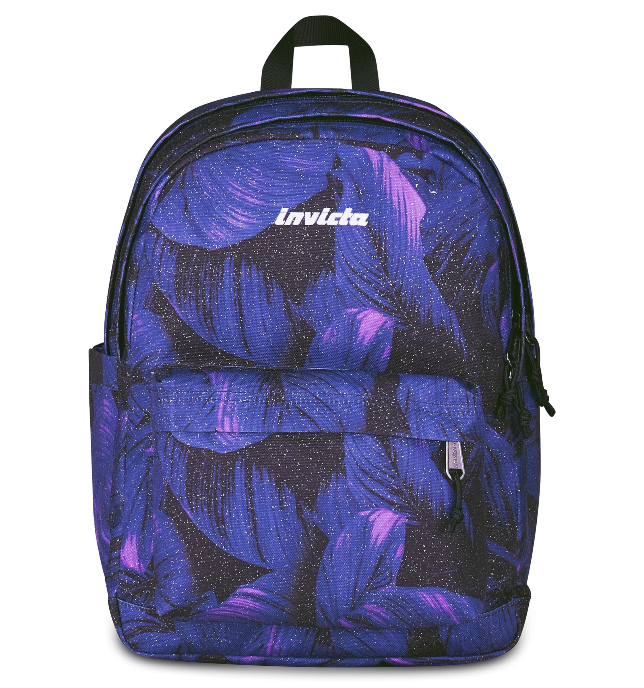 Invicta Zaino Scuola Lab Fantasy Shine, Viola, Doppio Scomparto Con Tasca per PC e Tasca per Borraccia, 27 lt, Scuola Media e Superiore, Zaino Ragazza