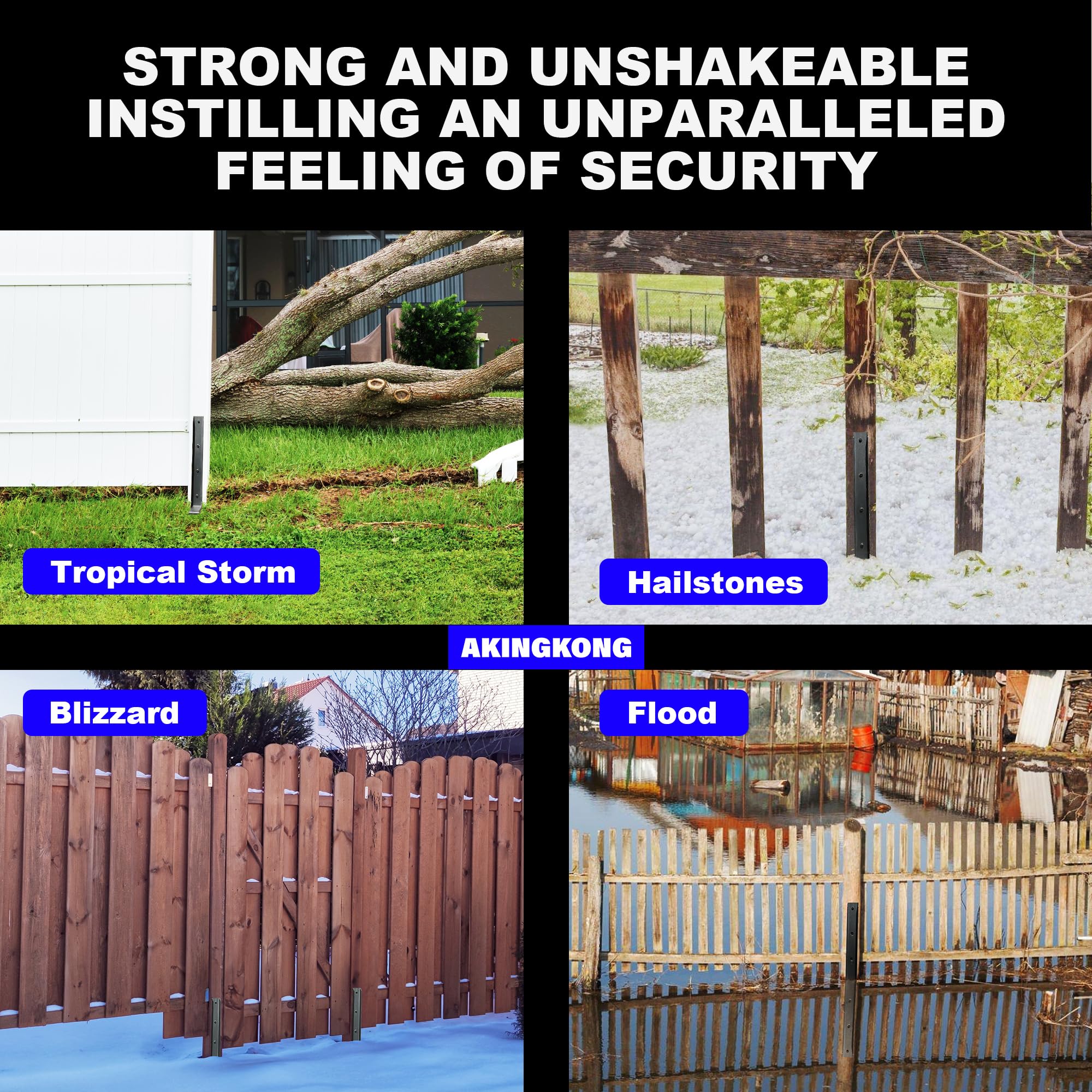 Guhata Estacas De Barra De Refuerzo De 16 Pulgadas, Paquete De 20, image size:2000x2000