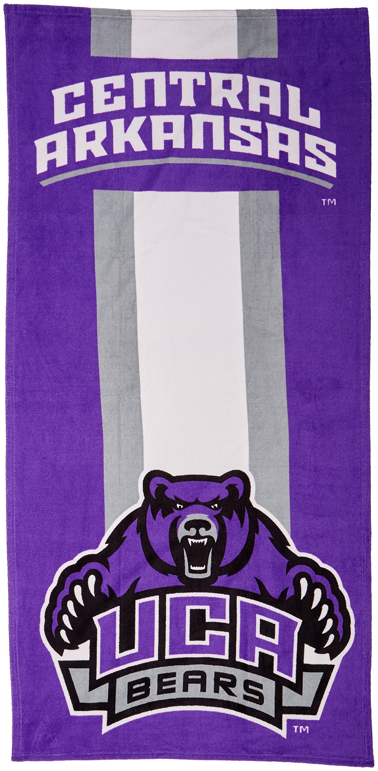 Northwest NCAA Central Arkansas Bears Unisex-Adult Beach Towel, 30" x 60", Zone Read