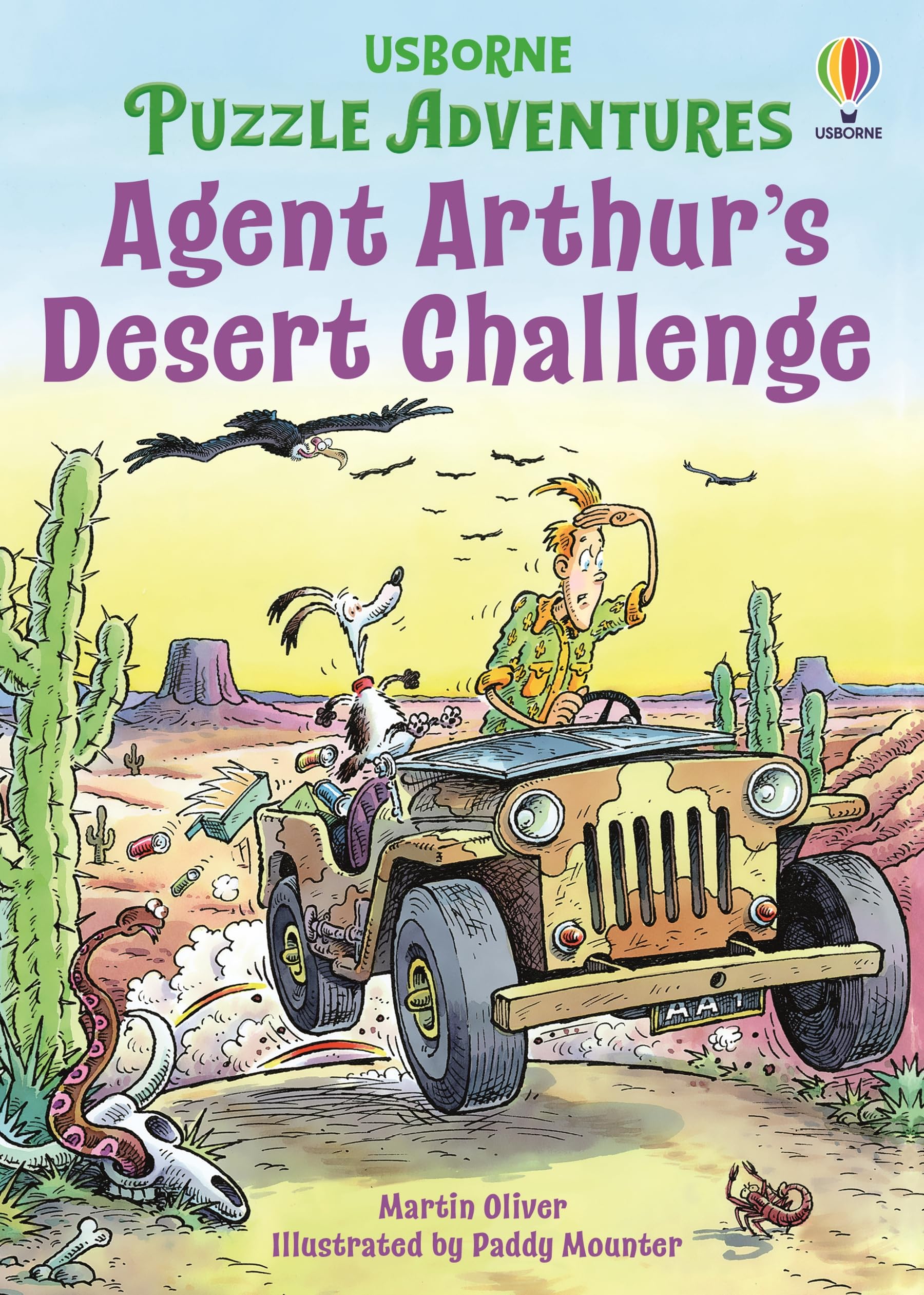 Agent Arthur's Desert Challenge by Martin Oliver (Paperback Book)