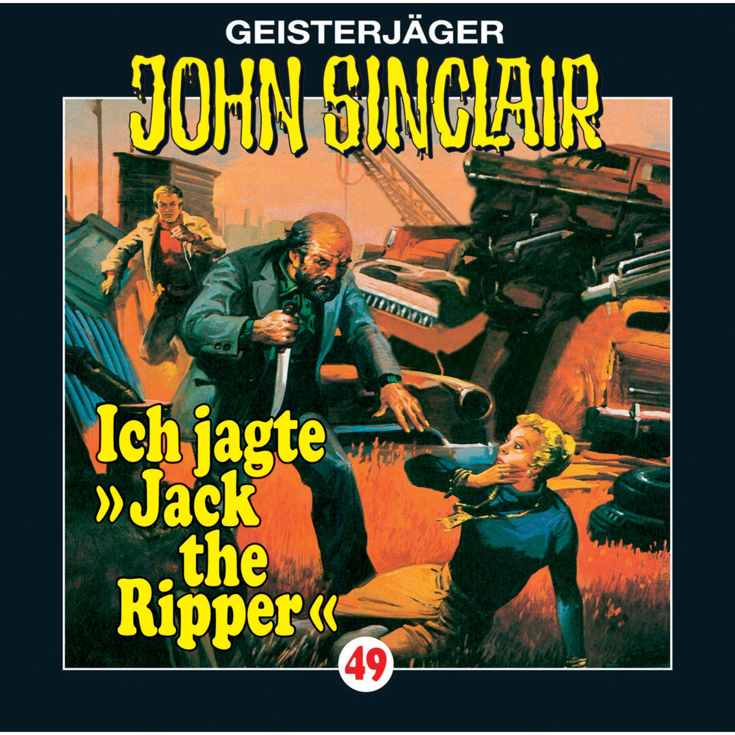 Cover art for Ich jagte Jack the Ripper: John Sinclair 49