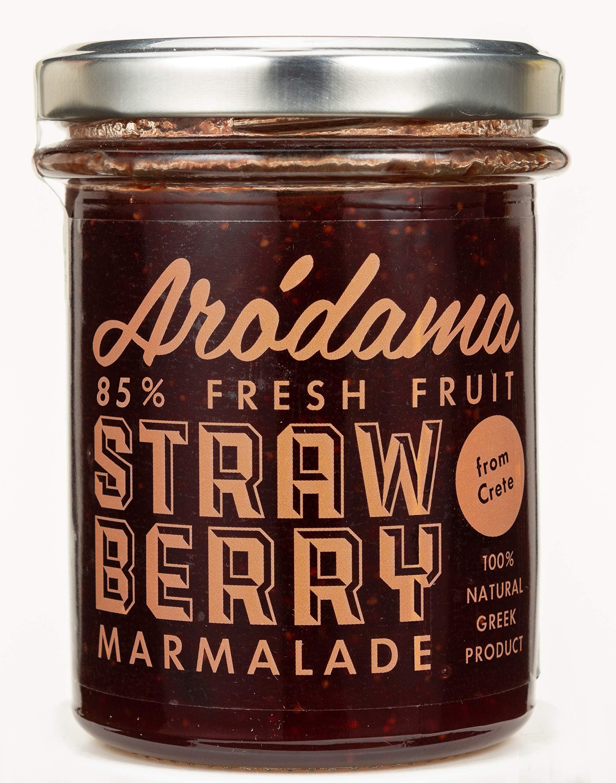 Arodama Premium Strawberry Jam, 220 g (Pack of 2)