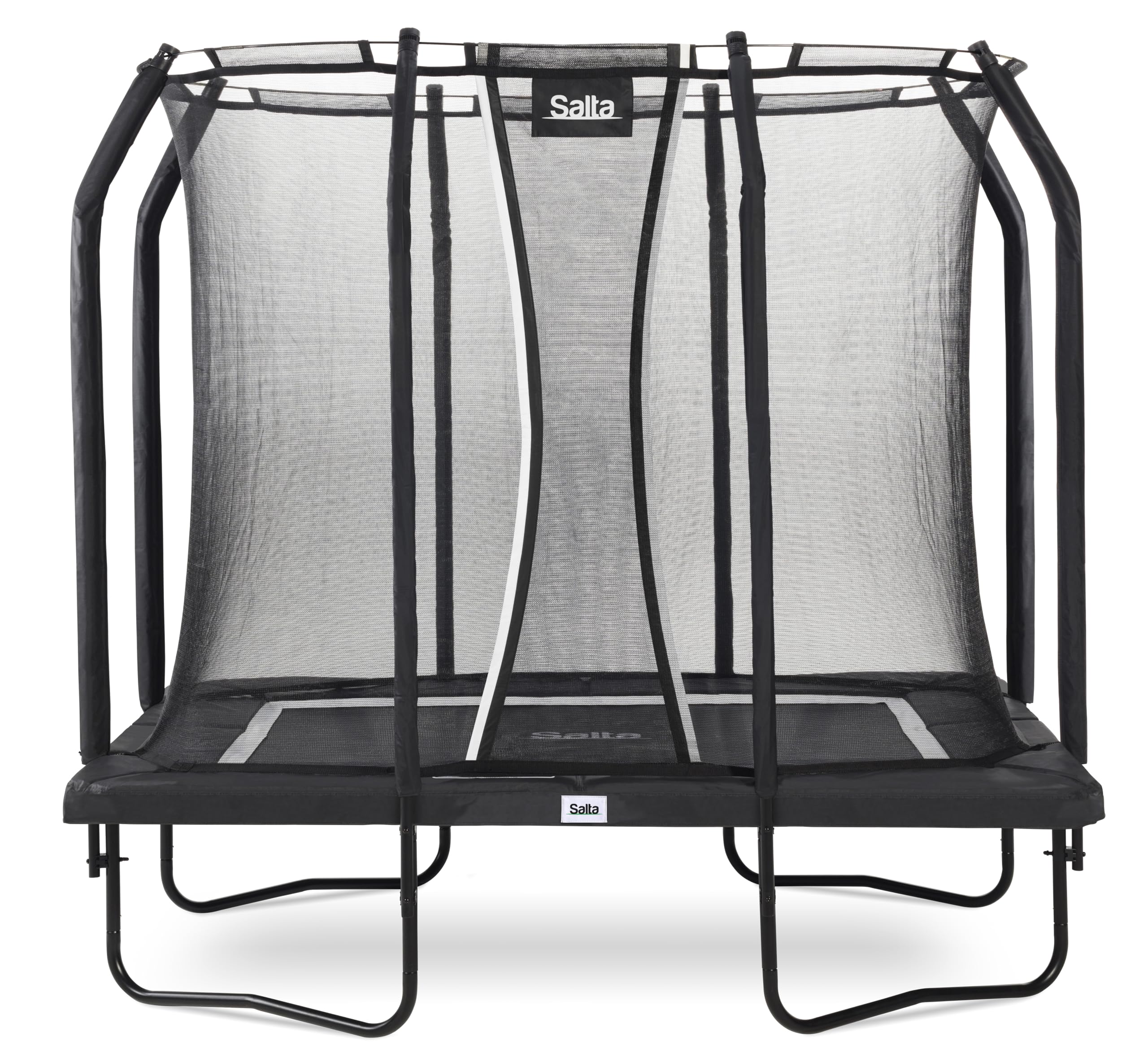 Salta Trampoline Unisex Youth Premium Black Edition Combo Trampoline Safety Net 153 x 214 cm Black