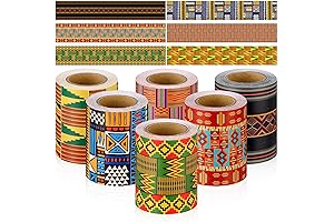 Yexiya 6 Rolls 196.8 Feet African American Bulletin Board Border