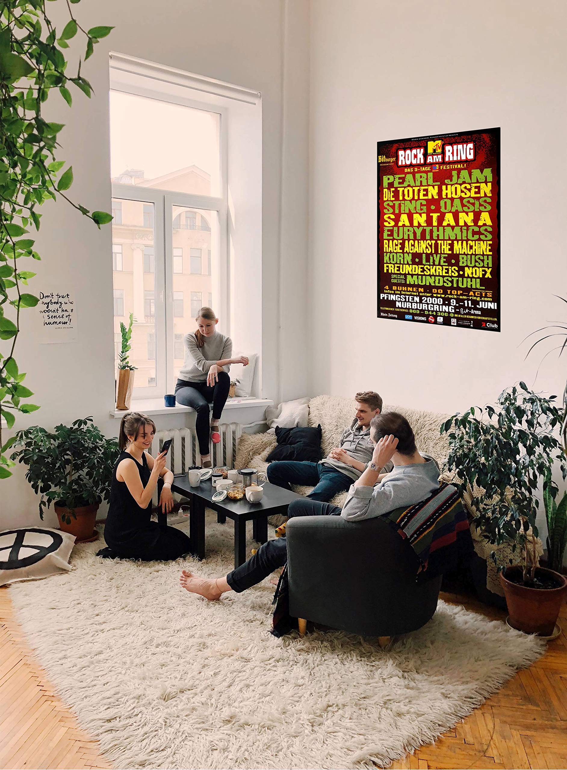 Rock AM Ring & Park - 2000, Rock am Ring 2000 » Konzertplakat/Premium Poster | Live Konzert Veranstaltung | DIN A1 «