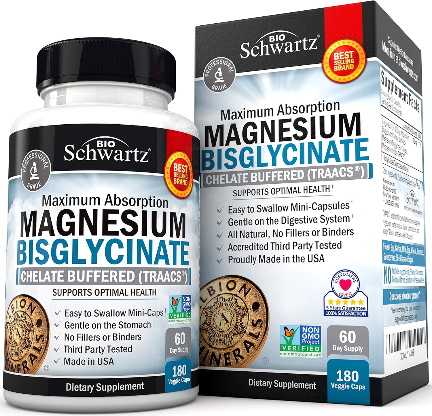 Koop Magnesium bisglycinaat 100 chelaat nietlaxerend