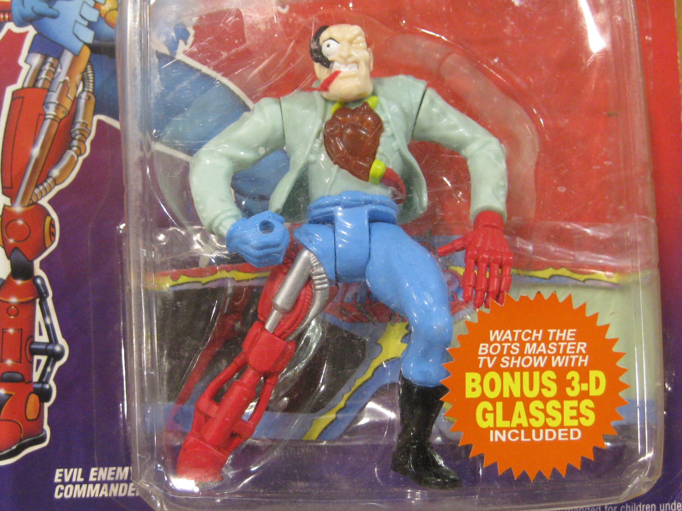 Amazon.com: The Bots Master The Evil Bots Dr. Hisss Action Figure