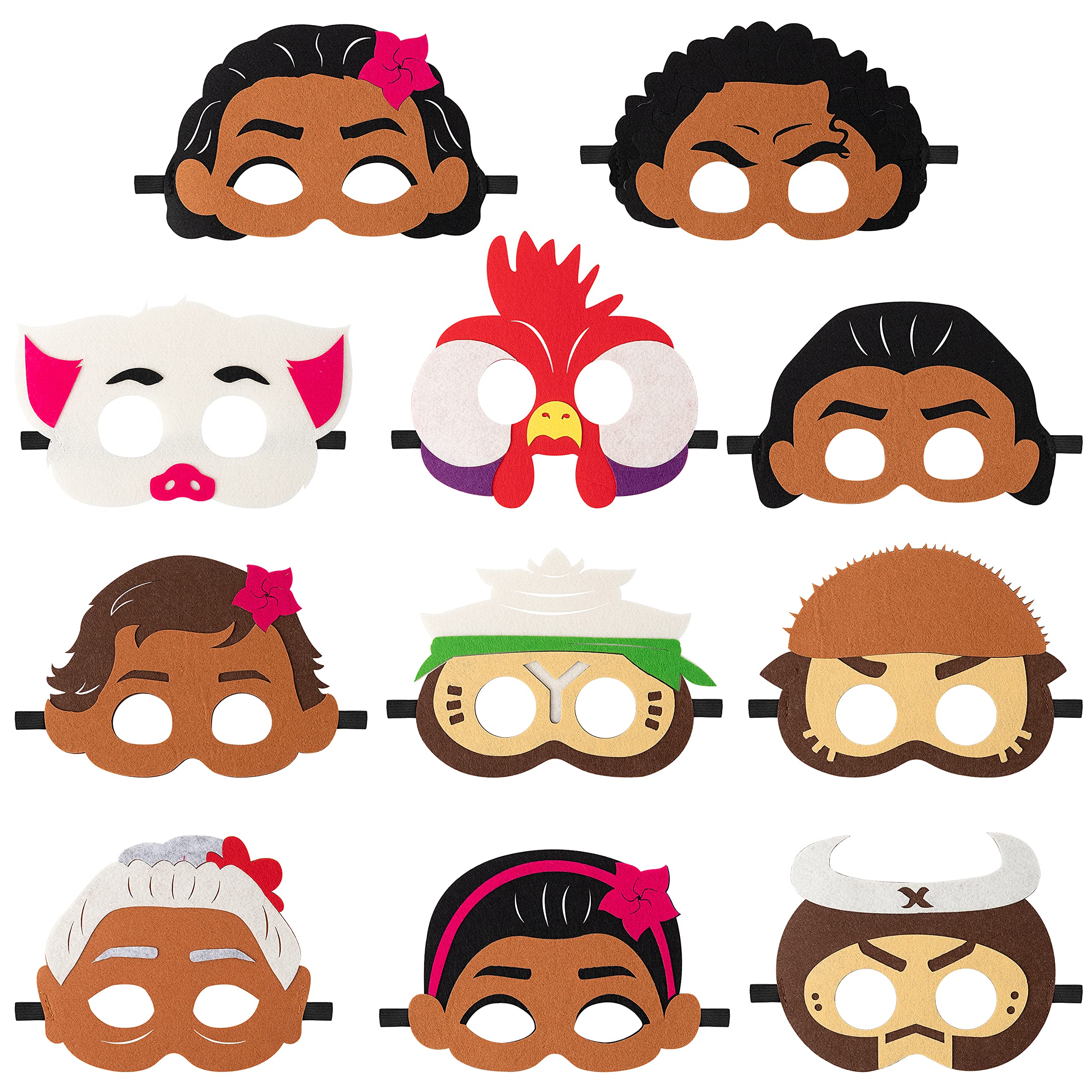 Buy ANGOLIO 12Pcs Felt s Themed Costumes s Party Supplies Birthday