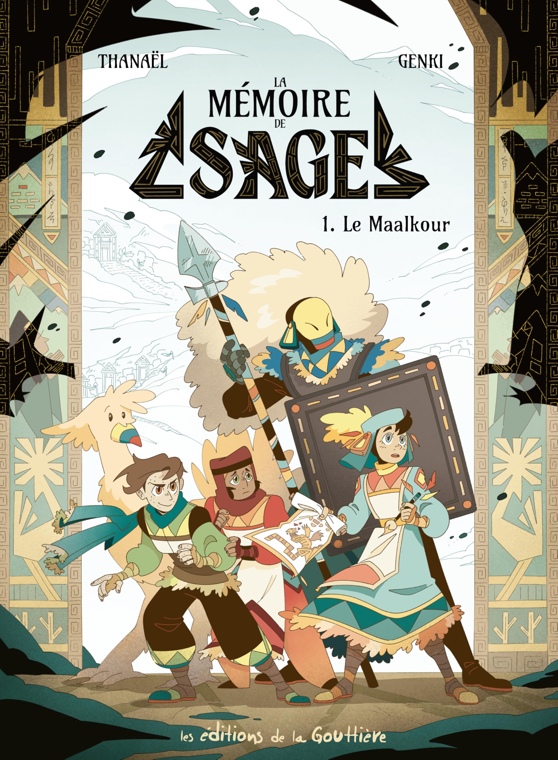 La Mémoire de Sage - Tome 1 - Le Maalkour -  Thanael - La Gouttiere Eds De - cartonné - Bande dessinée jeunesse