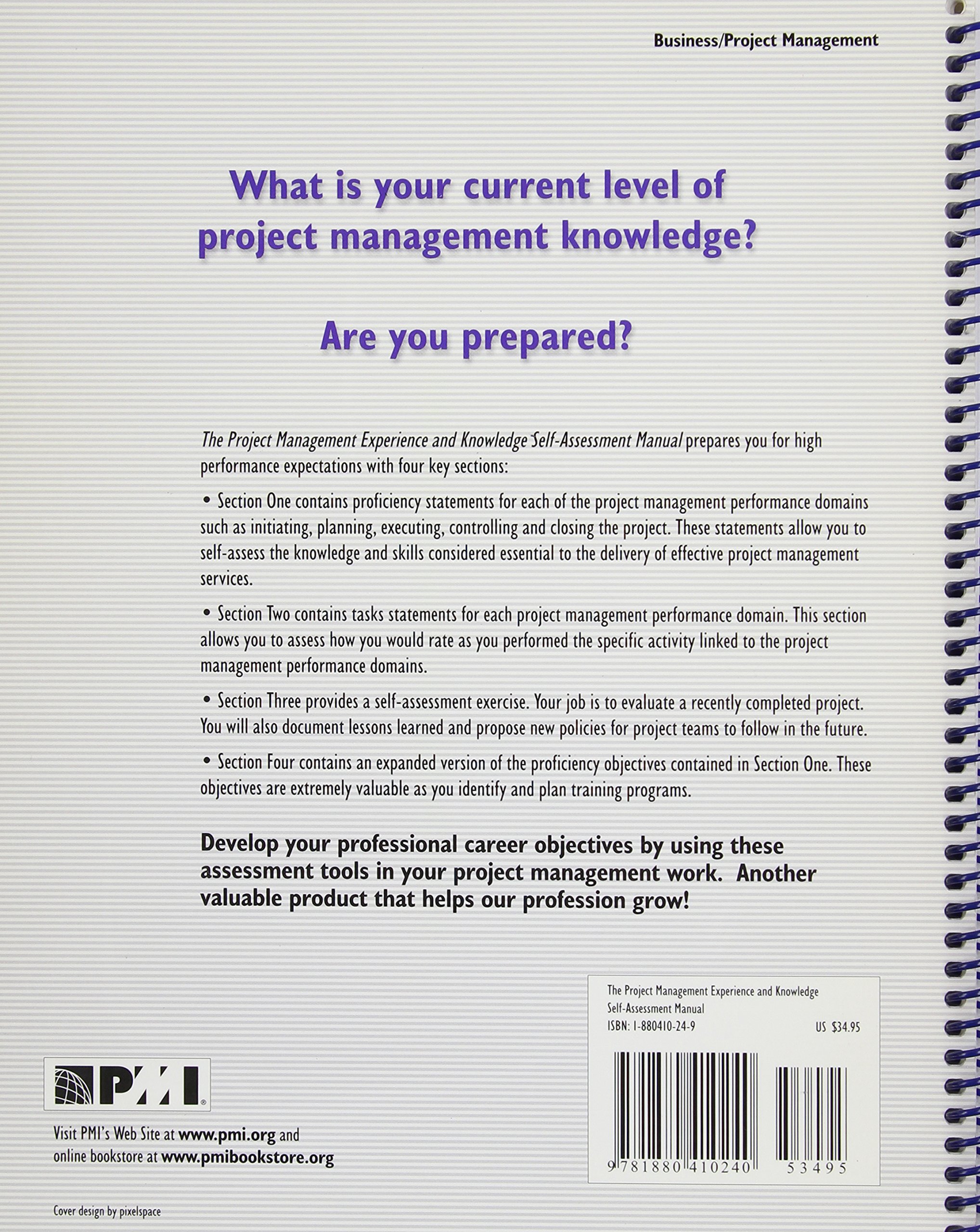 Project Management Experience and Knowledge Self-Assessment Manual (Cases in Project and Program Management Series)