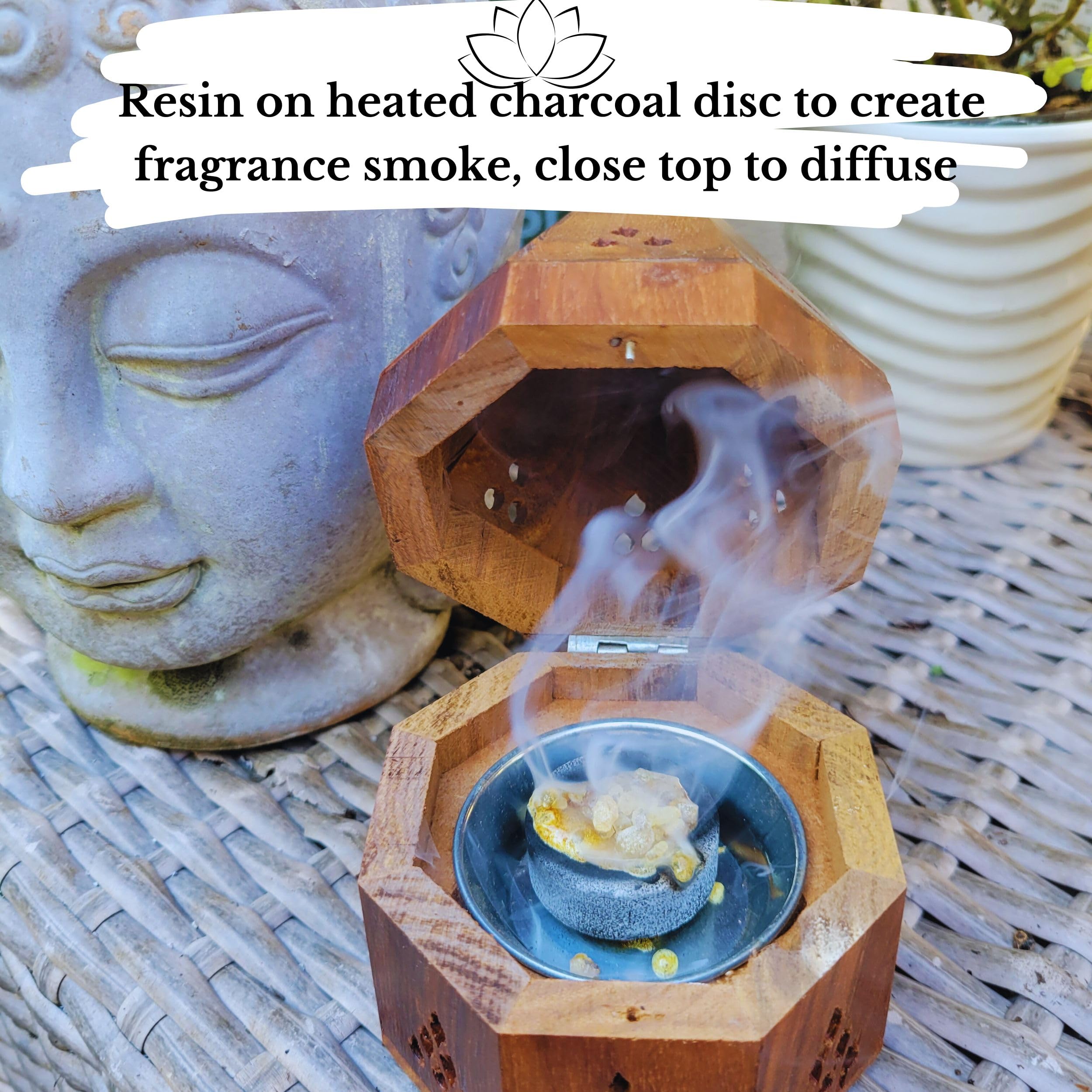 Amazon.com: Resin Incense Burner Kit Starter Set, Natural
